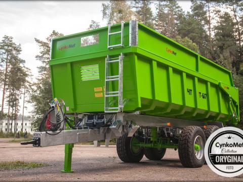 CYNKOMET 14,5 T TEKNŐS TANDEM MEZŐGAZDASÁGI PÓTKOCSI CYNKOMET 14,5 T TEKNŐS TANDEM MEZŐGAZDASÁGI PÓTKOCSI