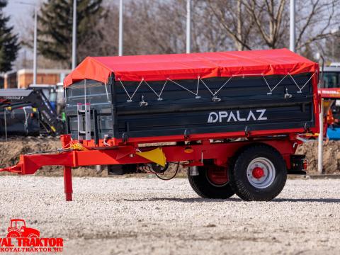 Palaz 3,5 tonnás egytengelyes pótkocsi Palaz 3,5 tonnás egytengelyes pótkocsi