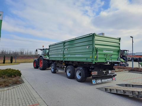 Brantner DD 24073/2 XXL forgózsámolyos 3 tengelyes 3 oldalra billentő pótkocsi Brantner DD 24073/2 XXL forgózsámolyos 3 tengelyes 3 oldalra billentő pótkocsi