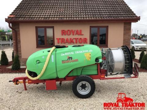 Krukowiak Tajfun 2000 l axiál ventilátoros permetező – Eladó mezőgazdasági permetezőgép