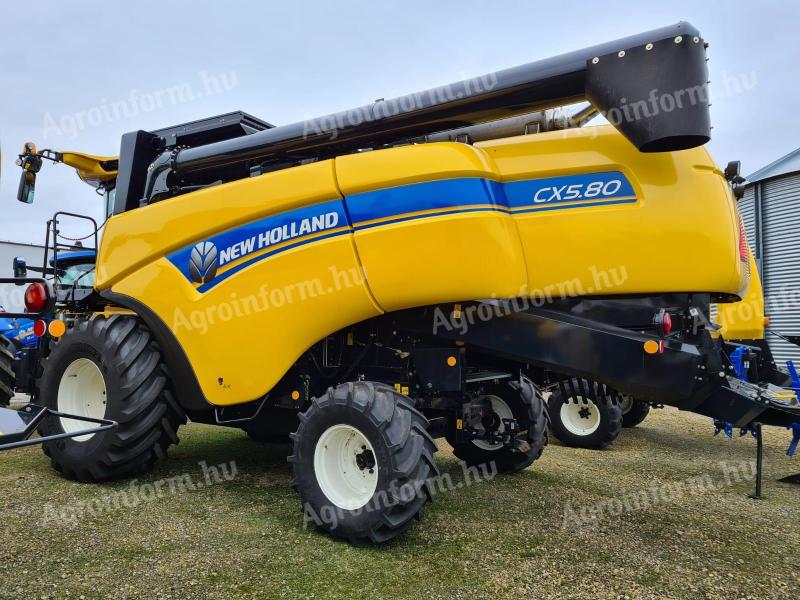 NEW HOLLAND CX 5.80 gabonakombájn - ÚJ,  GYÁRI GARANCIÁVAL! KÉSZLETRŐL