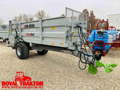 CYNKOMET RS1500 SZERVESTRÁGYASZÓRÓ AZONNAL RAKTÁRKÉSZLETRŐL CYNKOMET RS1500 SZERVESTRÁGYASZÓRÓ AZONNAL RAKTÁRKÉSZLETRŐL