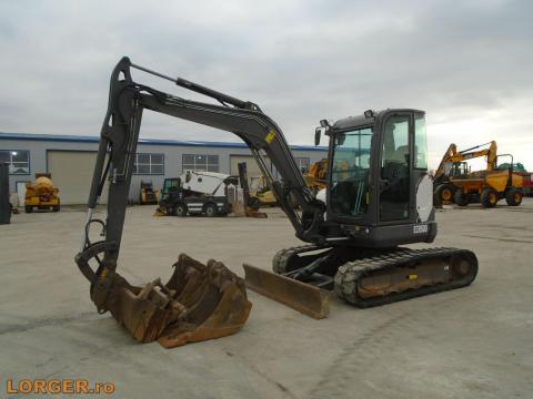 Volvo ECR 50D midikotró Volvo ECR 50D midikotró