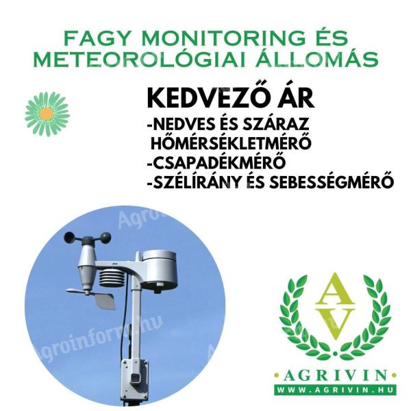 Fagymonitoring állomás / Meteorológiai állomás