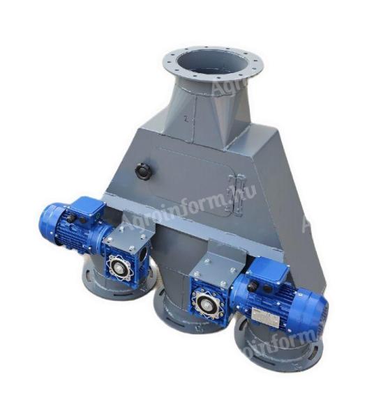 Terménycsövezés elemei szárító- és tisztító telepekhez