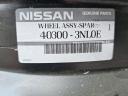 5x114,3 6,5x16 ET40 66 agy NISSAN gyári újszerű acélfelni jeladóval