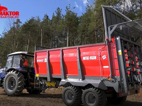Metal Fach 8 Tonnás Szerves trágyaszóró Metal Fach 8 Tonnás Szerves trágyaszóró