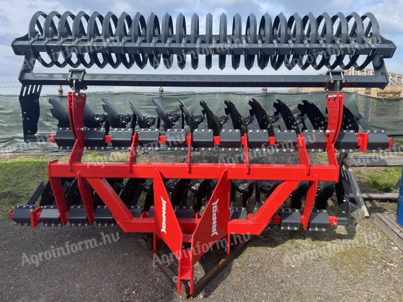 Janpol Medium rövidtárcsa 3,0 m, 560 mm tárcsaátmérő, ékgyűrűs 500 henger, 90-110 LE