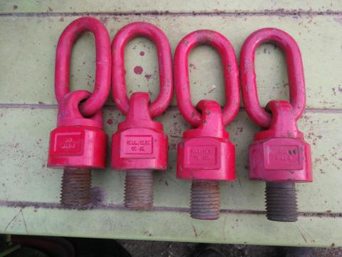 Menetes emelőszem 10 tonna teherbírással Menetes emelőszem 10 tonna teherbírással