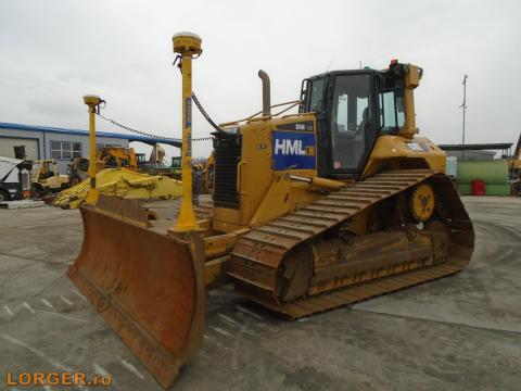 Caterpillar D6N LGP dózer Trimble Gps Rendszerrel Caterpillar D6N LGP dózer Trimble Gps Rendszerrel