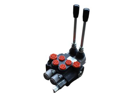 Hidraulika vezértömb 40 liter/perc,  2 karos Hidraulika vezértömb 40 liter/perc,  2 karos