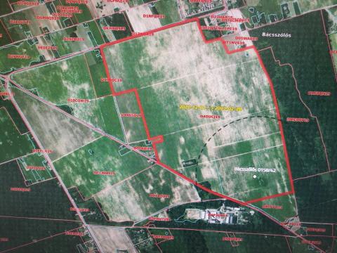 BÁCSSZÖLLŐS KÜLTERÜLETÉN 76,5 HA / - 22 AK/HA - / SZÁNTÓ ELADÓ BÁCSSZÖLLŐS KÜLTERÜLETÉN 76,5 HA / - 22 AK/HA - / SZÁNTÓ ELADÓ