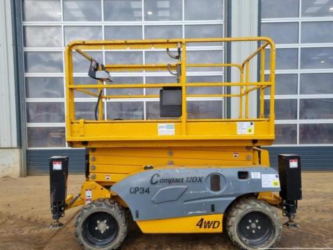 Haulotte Compact 12DX 4x4 ollós személyemelő Haulotte Compact 12DX 4x4 ollós személyemelő