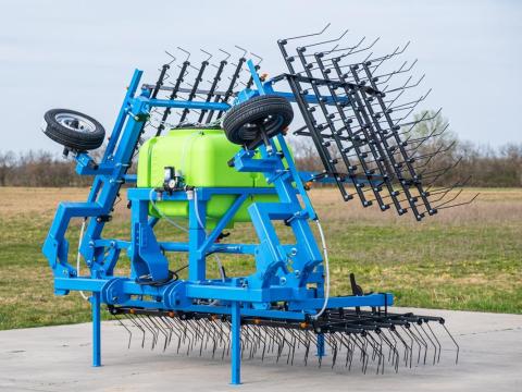 Gyomfésű permetező tartállyal – Új kínálatban, strapabíró kivitelben