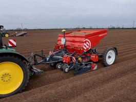 Dewulf Miedema Structural Szalagos burgonyaültetőgép