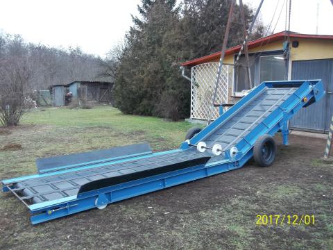 Vagonürítő szállítószalag Vagonürítő szállítószalag