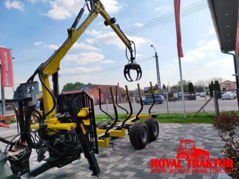 HYDROFAST H9 RÖNKSZÁLLÍTÓ KIKÖZELÍTŐ KOCSI 5M-ES DARUVAL HYDROFAST H9 RÖNKSZÁLLÍTÓ KIKÖZELÍTŐ KOCSI 5M-ES DARUVAL