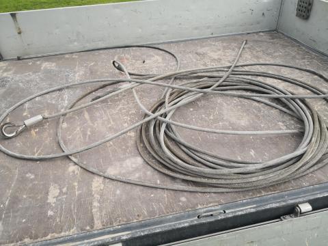 Extra erős drótkötél 30mm/35m