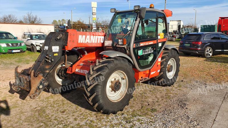 Manitou MLT 731 T- piros rendszám