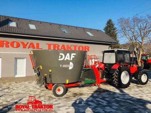 DAF T-REX 10 takarmánykeverő és kiosztókocsi DAF T-REX 10 takarmánykeverő és kiosztókocsi