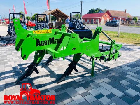 Agrimetal 3 késes lazító rögtörővel Agrimetal 3 késes lazító rögtörővel