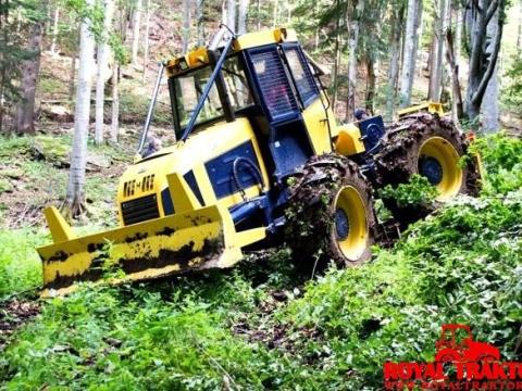 HITTNER EcoTrac 140V erdészeti csuklós vonszolótraktor HITTNER EcoTrac 140V erdészeti csuklós vonszolótraktor