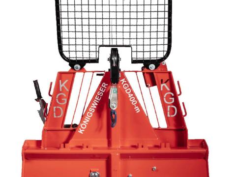 Igj Königswieser Mechanikus erdészeti csörlő - KGD 40 M 1, 3m pajzzsal Igj Königswieser Mechanikus erdészeti csörlő - KGD 40 M 1, 3m pajzzsal