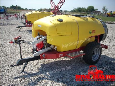 G-JET Vontatott axiál permetezők G-JET Vontatott axiál permetezők