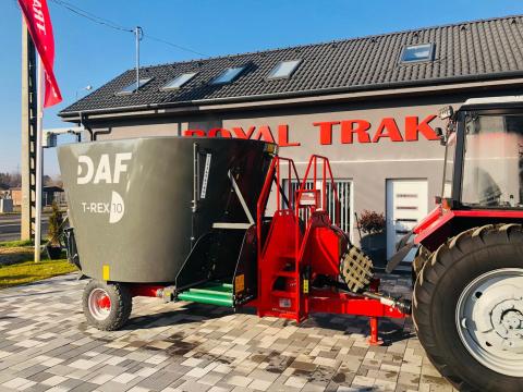 DAF T-REX 10 Takarmánykeverő és Kiosztókocsi DAF T-REX 10 Takarmánykeverő és Kiosztókocsi