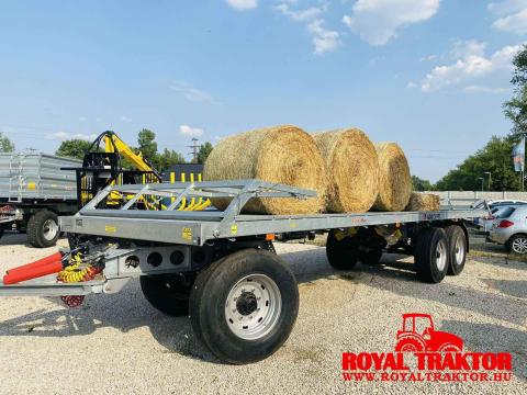 Cynkomet 14T bálaszállító pótkocsi – Royal Traktor kizárólagos forgalmazásban Cynkomet 14T bálaszállító pótkocsi – Royal Traktor kizárólagos forgalmazásban