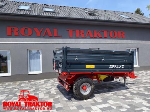 PALAZ - Egytengelyes mezőgazdasági pótkocsi 3,8 t