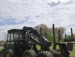 Timberjack osa250 Forwarder kihordó közelítő