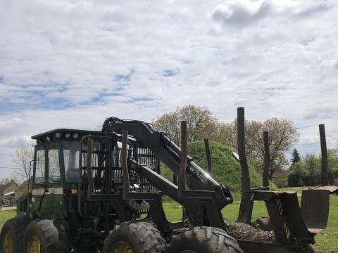 Timberjack osa250 Forwarder kihordó közelítő Timberjack osa250 Forwarder kihordó közelítő