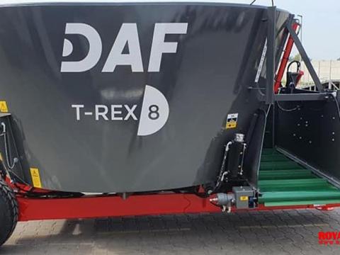 DAF T-REX 8 Takarmánykeverő és Kiosztókocsi DAF T-REX 8 Takarmánykeverő és Kiosztókocsi