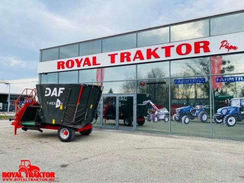 DAF T-REX 8 - Takarmánykeverő és kiosztókocsi DAF T-REX 8 - Takarmánykeverő és kiosztókocsi