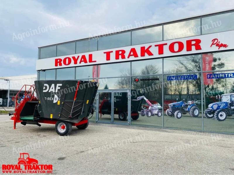 DAF T-REX 8 - Takarmánykeverő és kiosztókocsi