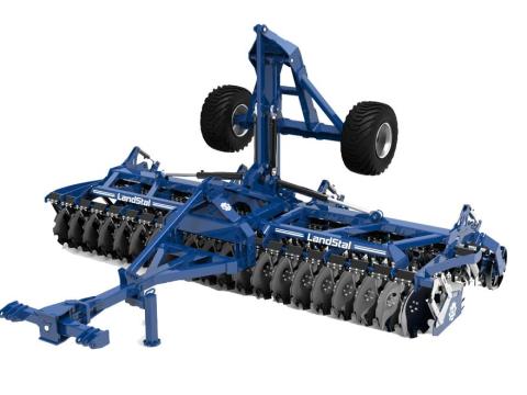 LandStal BTH LP típusú félig-függesztett rövidtárcsa a DORKER Kft-től