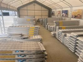 Alumínium rámpa 2 m-től 5 m hosszúságig, 1,75 tonnás teherbírástól 50 tonnáig