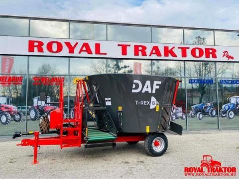 DAF T-REX 8 - Takarmánykeverő és kiosztókocsi DAF T-REX 8 - Takarmánykeverő és kiosztókocsi