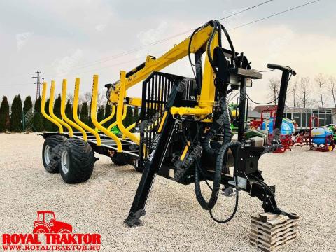 HYDROFAST H11 - Rönkszállító pótkocsi HYDROFAST H11 - Rönkszállító pótkocsi