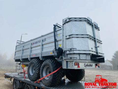 CYNKOMET N-221/3 10 tonnás tandem szervestrágyaszóró CYNKOMET N-221/3 10 tonnás tandem szervestrágyaszóró