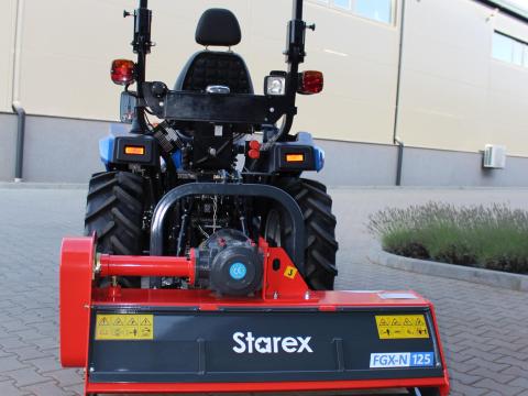 STAREX FGX-N 125-135-145-155-175 új,  erősített szárzúzó - mulcsozó,  nyitható burkolattal