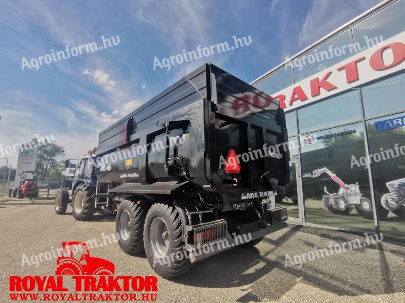 PALAZ CARGO BLACK EDITION 15T TANDEMTENGELYES TEKNŐS PÓTKOCSI