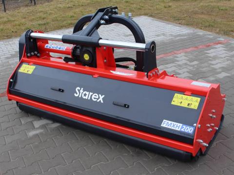 STAREX FMXH 180-200-220-240 új,  erősített,  nyitható fedeles szárzúzó oldalmozgatással STAREX FMXH 180-200-220-240 új,  erősített,  nyitható fedeles szárzúzó oldalmozgatással