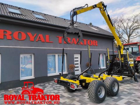 Hydrofast H9 darus erdészeti kiközelítő kocsi Hydrofast H9 darus erdészeti kiközelítő kocsi