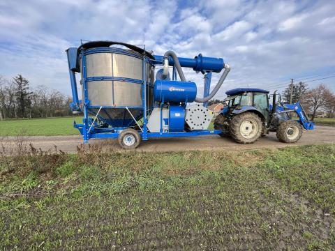 Zaffrani Mobil szemestermény szárító Zaffrani Mobil szemestermény szárító