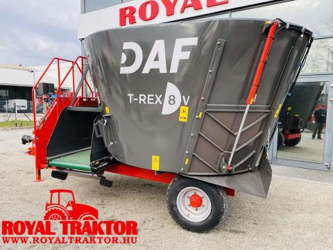 DAF T-REX 8 takarmánykeverő és kiosztókocsi DAF T-REX 8 takarmánykeverő és kiosztókocsi