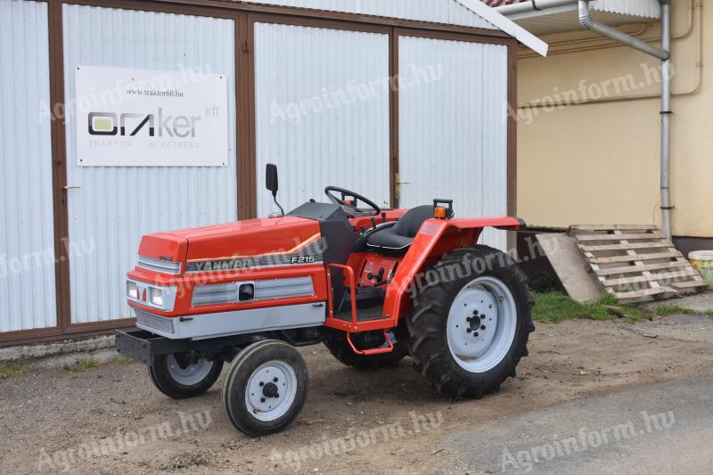 Yanmar F215 japán kistraktor 21 Le,  2WD