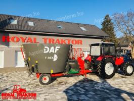 DAF T-REX 10 takarmánykeverő és kiosztókocsi