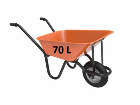 Eladó ÚJ Talicska,  Festett,  70L Puttonnyal